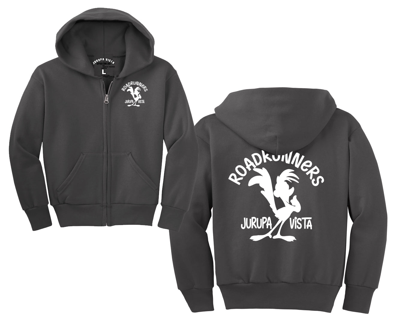 Thumbs Up Zip Up Sweater (Adult/Youth)