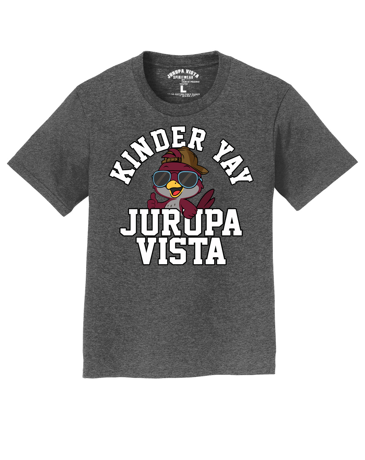 KINDER YAY blue glasses T-shirt (Adult/Youth)