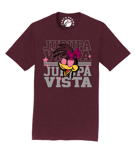 Fun Tee-Jurupa Vista PINK Glasses & Stars (Youth/Adult)