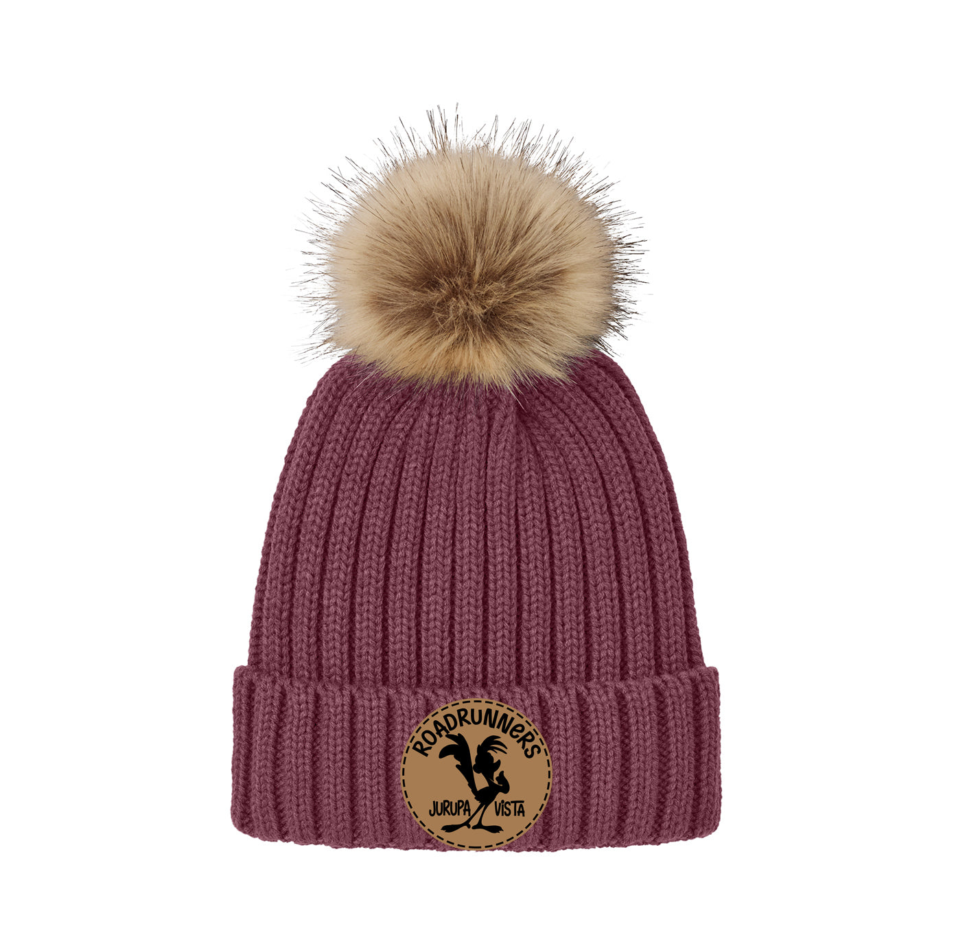 Faux Fur Pom Beanie