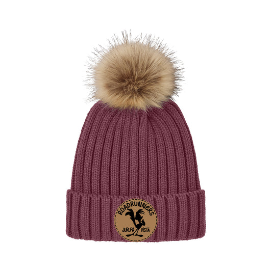 Faux Fur Pom Beanie