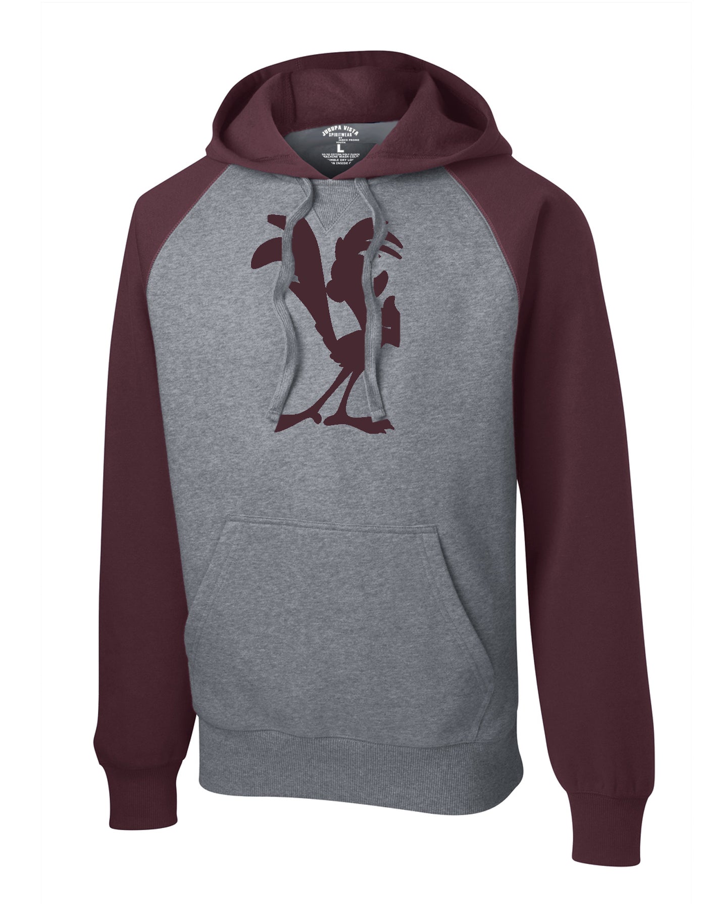 Raglan Colorblock Hoodie (adult)