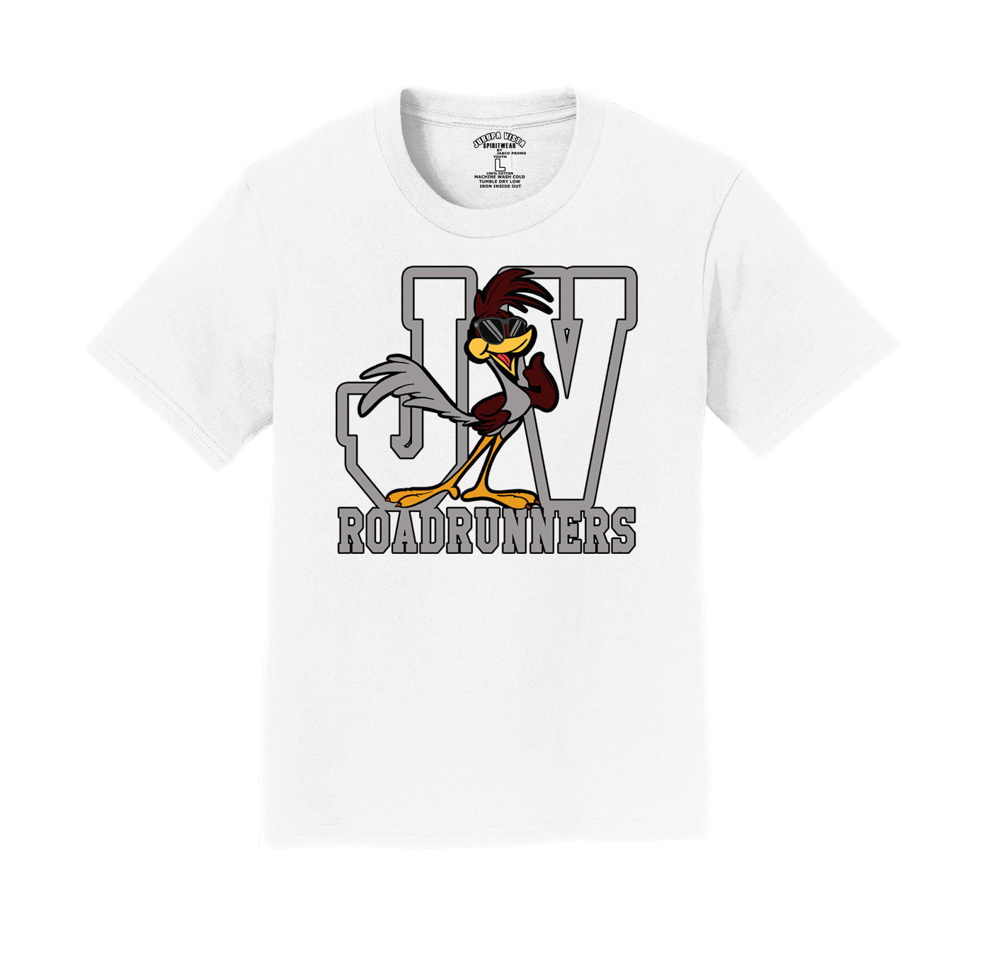 JV Roadrunners White Tee (Adult/Youth)