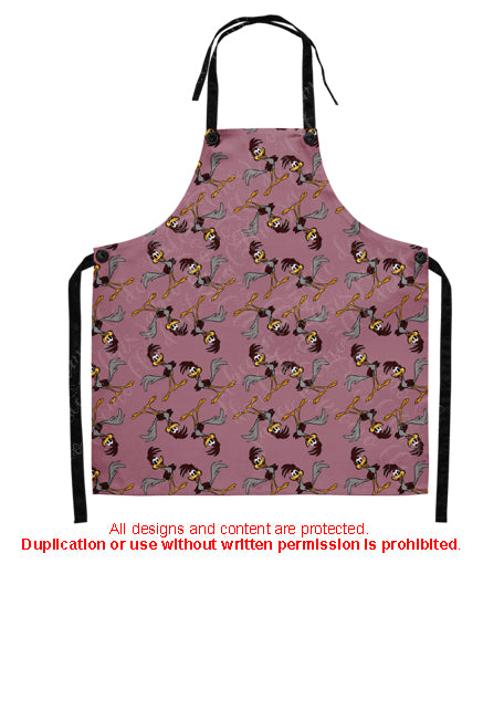 Apron all-over Roadrunners Print