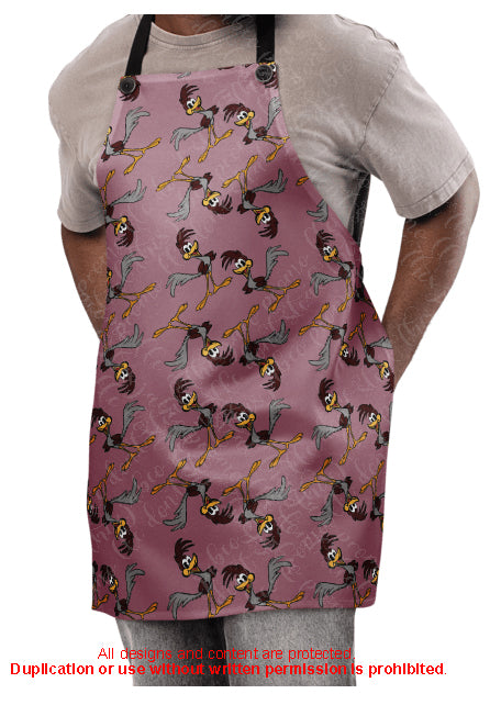 Apron all-over Roadrunners Print