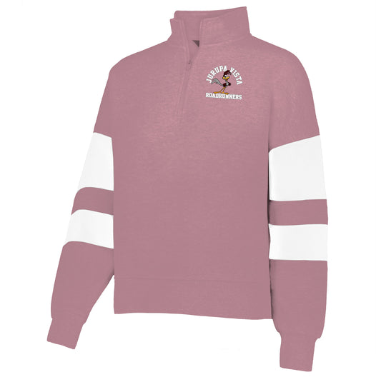 1/4 Zip Ladies Trendy Fleece Pullover