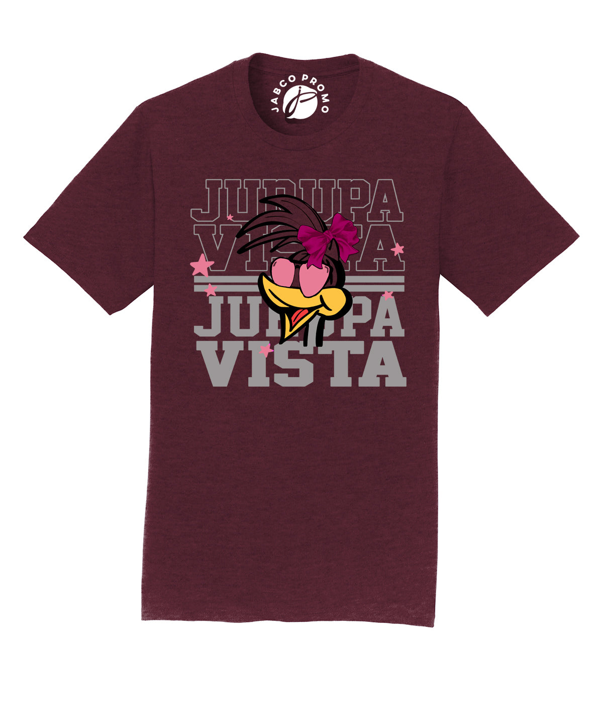 Fun Tee-Jurupa Vista PINK Glasses & Stars (Youth/Adult)