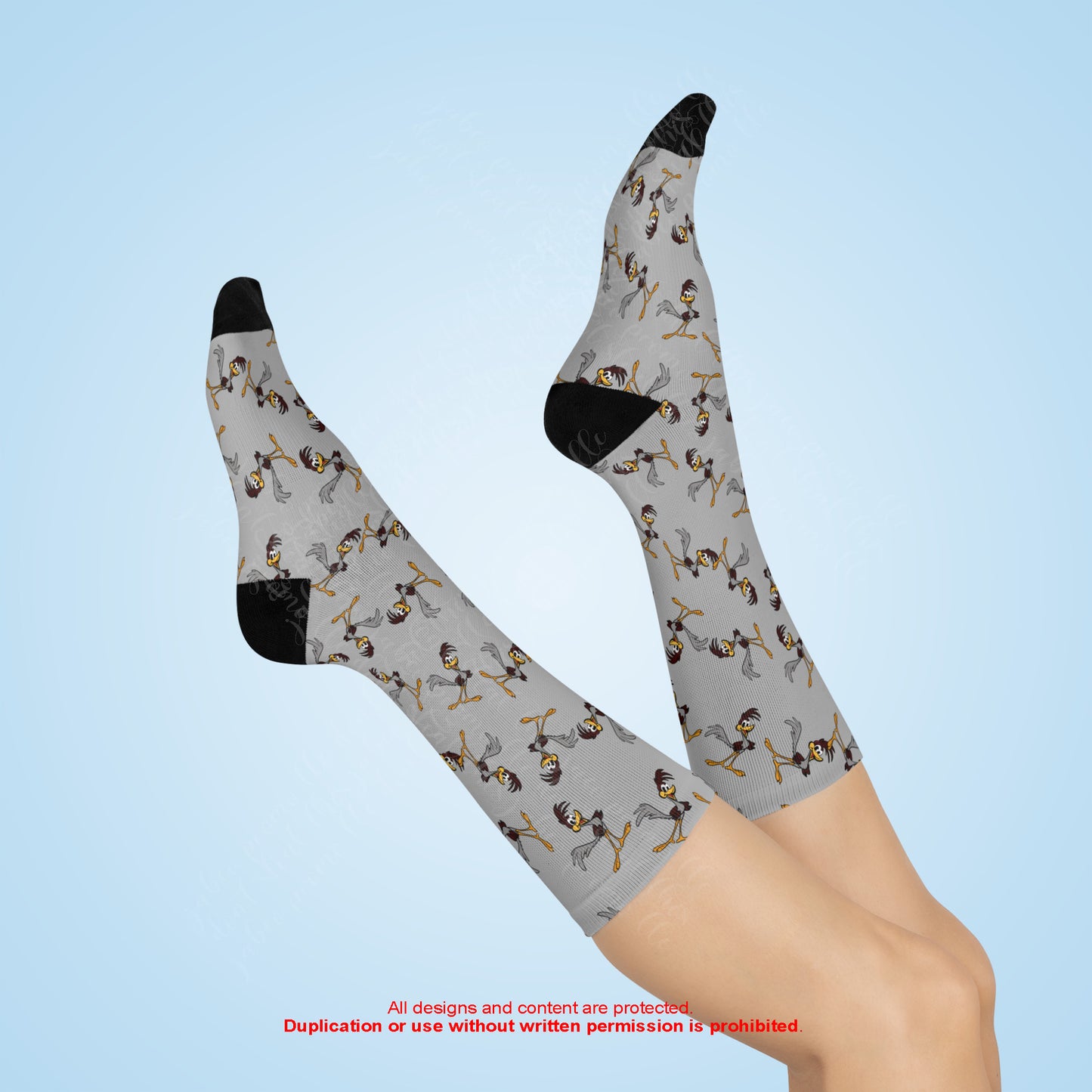 Adult all-over Roadrunner printed SOCKS!
