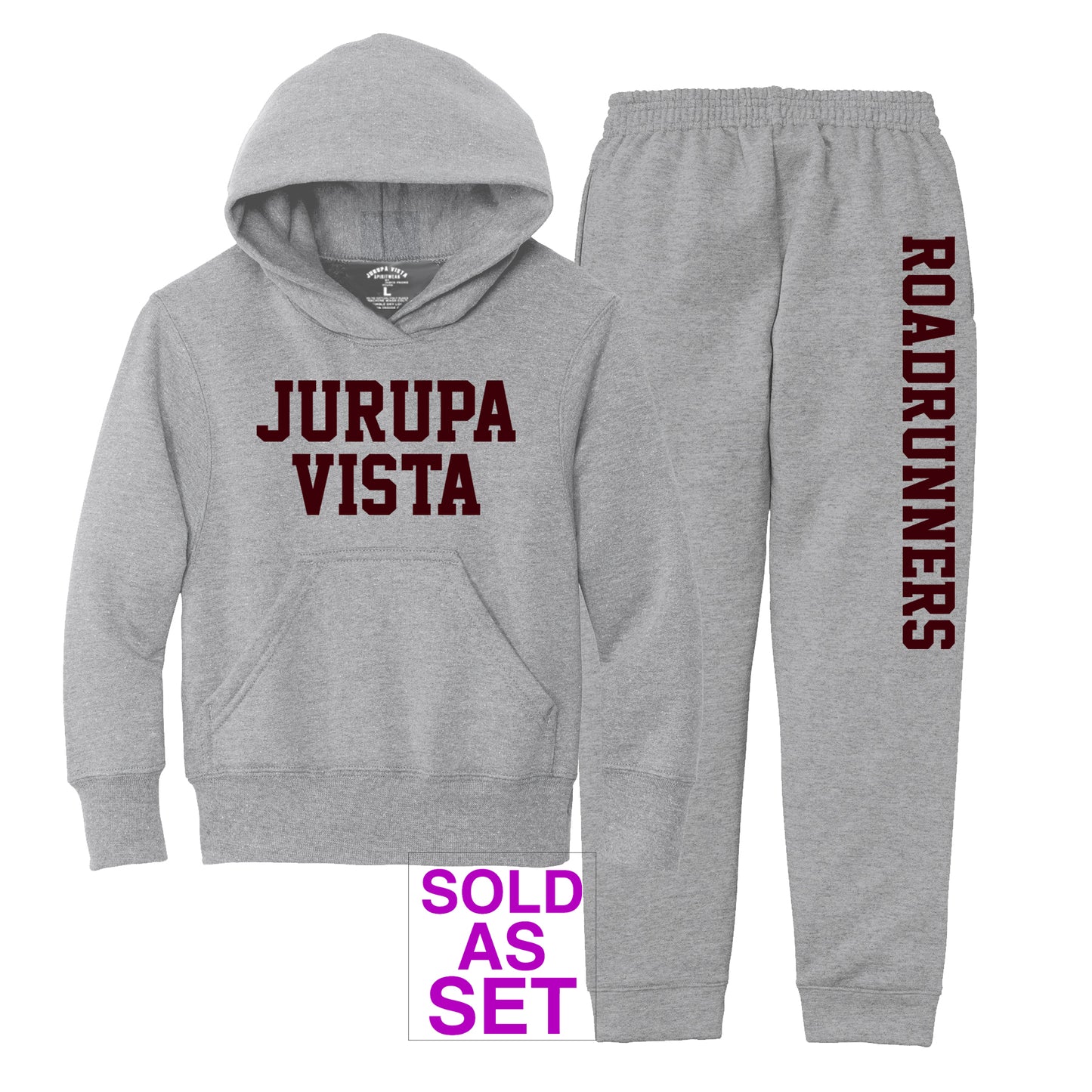2 Piece SET: Youth Hoodie & Jogger