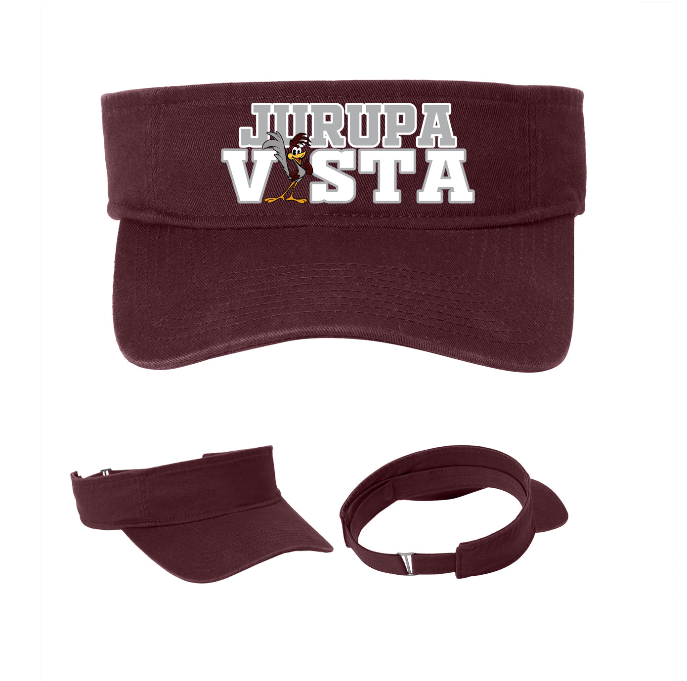Maroon Visor