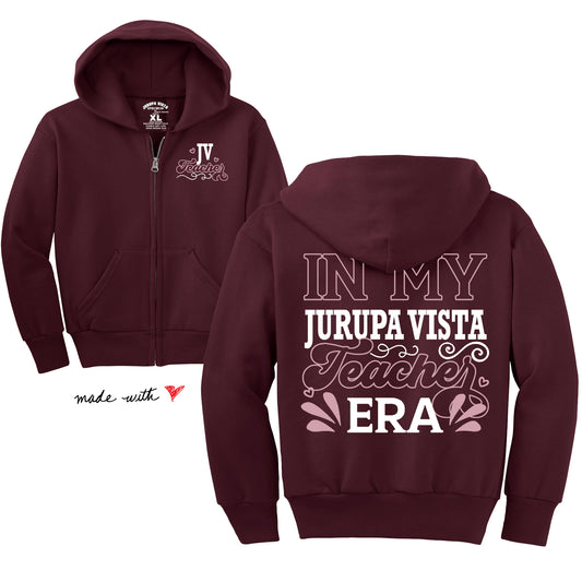 In My TEACHER Era Zip Up Sweater