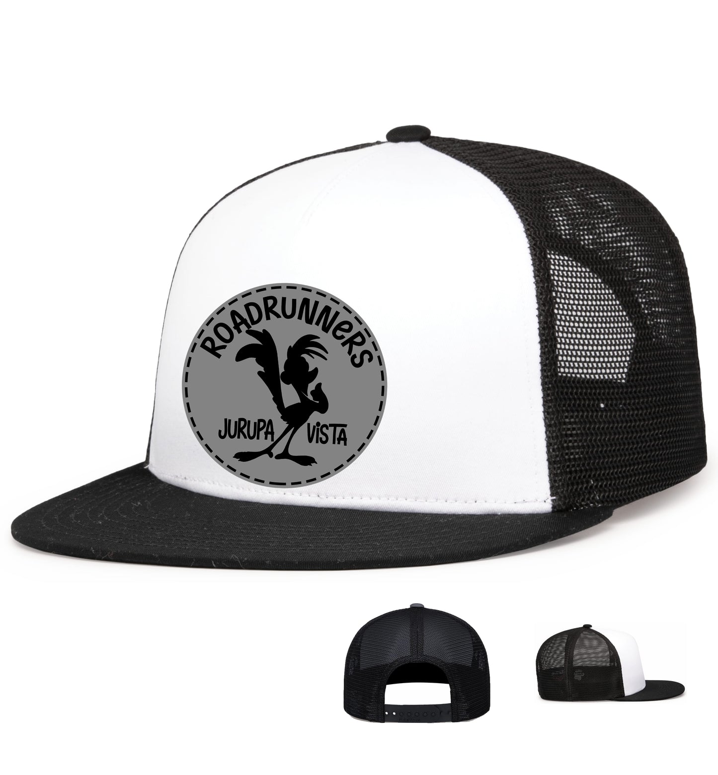 Roadrunners Trucker Snapback Hat White