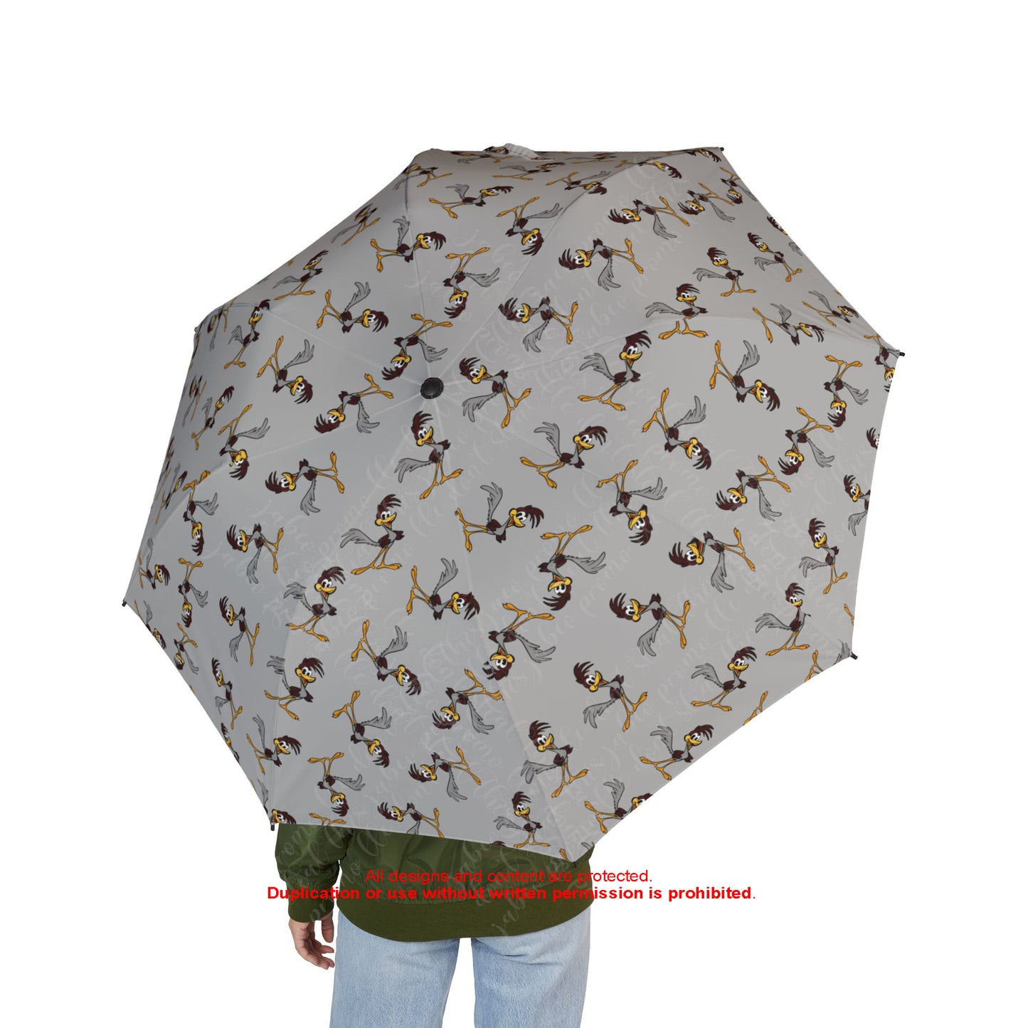 All-over Roadrunner printed Umbrella